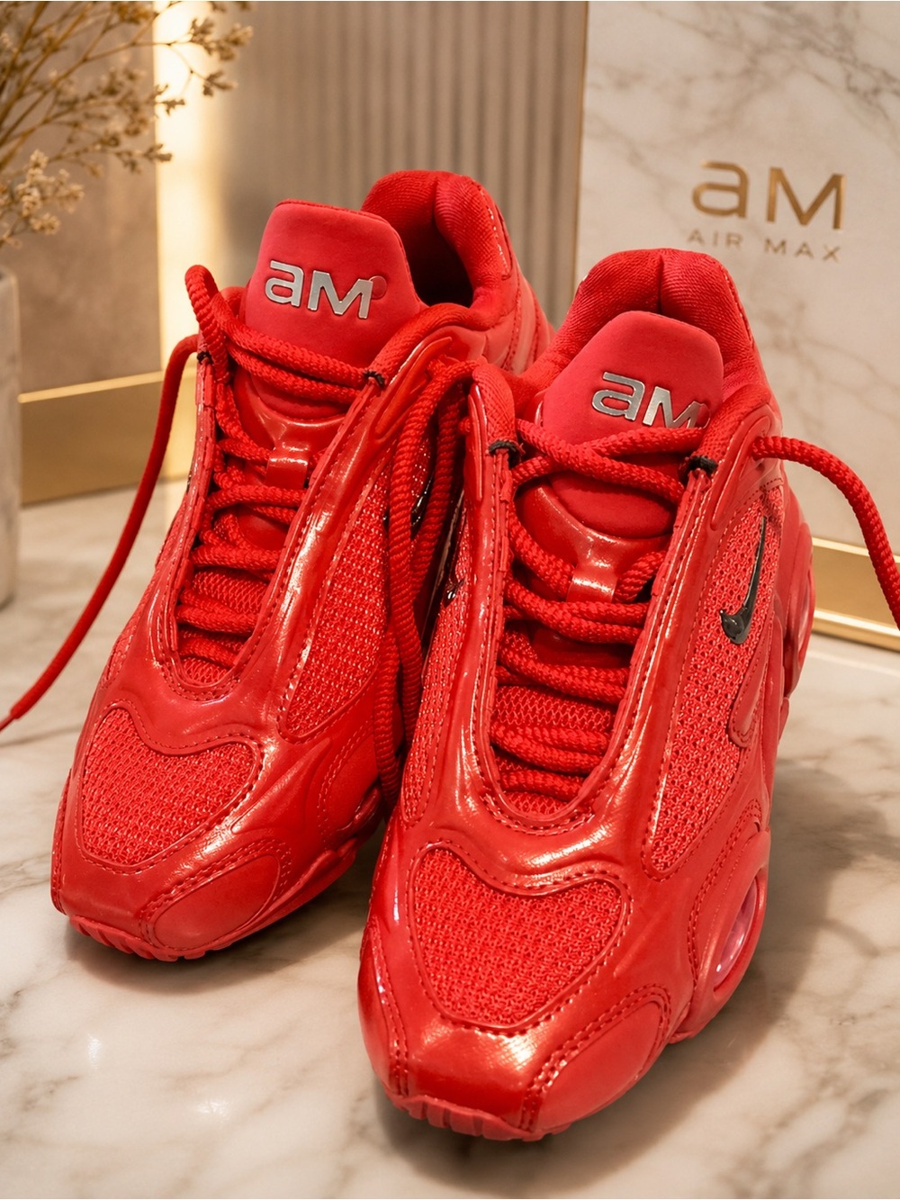 New without Tags !!!! Nike Air Max Muse “Habanero Red” Sneakers 
NWOT!!!